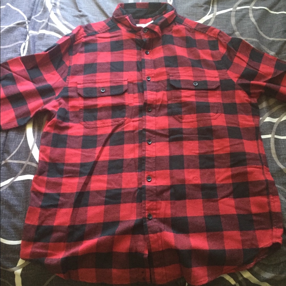 Flannel button up